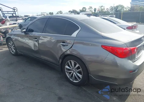 2014 Infiniti Q50 Premium из США, поврежденный, VIN JN1BV7AP2EM686995